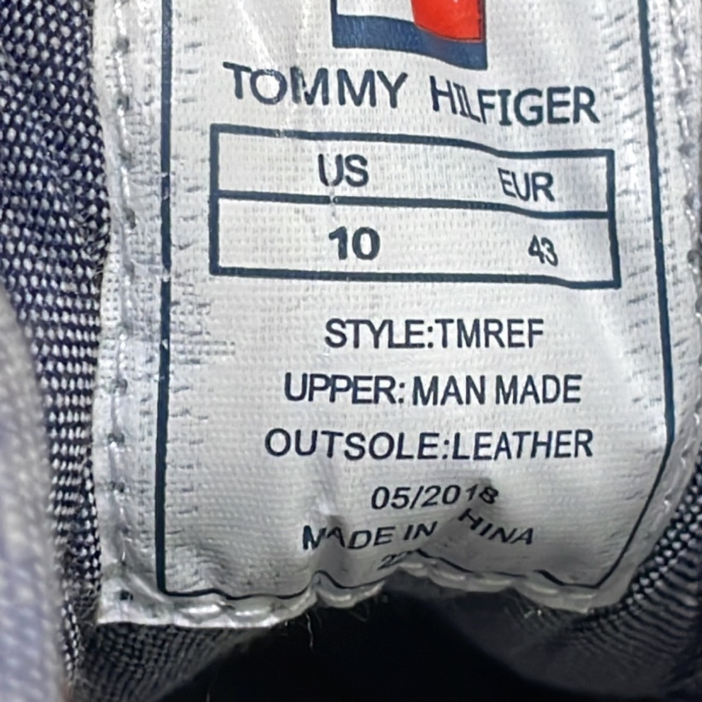 Tommy Hilfiger beautiful brown leather sneakers. Men’s 10. Like new condition. - Picture 14 of 14